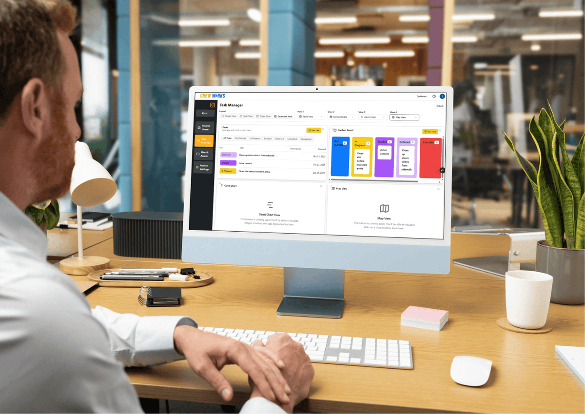 CrewWorks Dashboard